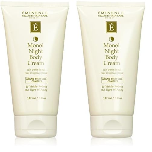 Eminence Monoi Age Corrective Night Body Cream, 5 Fl Oz (Pack of 2)