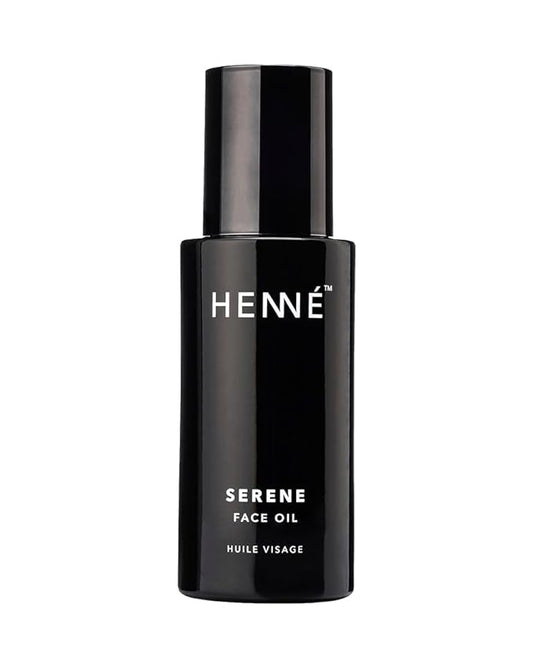 Henné Organics Serene Face Oil - Balancing & Non-comedogenic for Sensitive Skin - Vegan (1 fl oz)