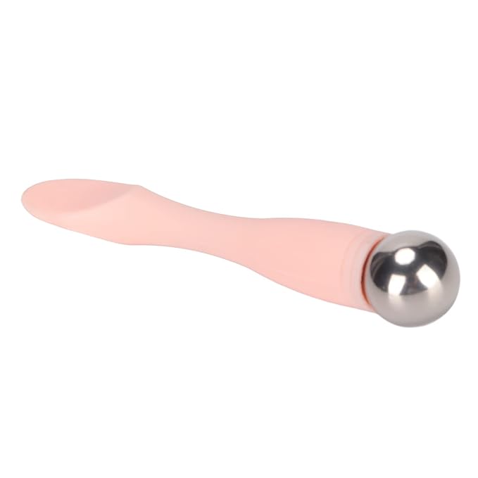 Eye Cream Spatula Roller Pink Eye Cream Applicator Stick Reduce Puffiness Reduce Dark Circles Ergonomic for Face Massage