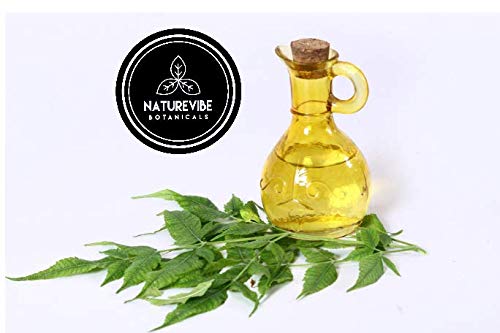 Naturevibe Botanicals Neem Oil 32 Ounces | 100% Pure and Natural | Great for Skin Care and Hair Care