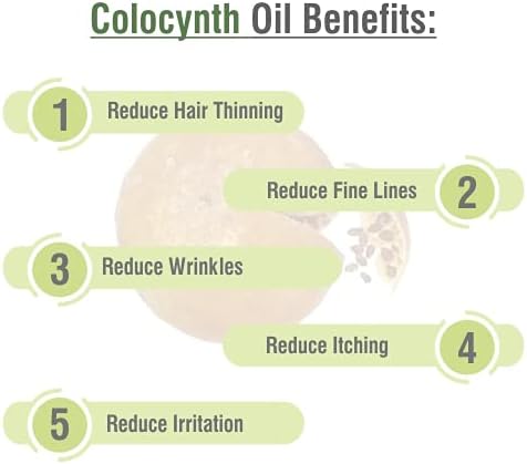 Salvia Colocynth Oil | Pure and Natural Cold-Pressed Oil | Hair Care (Hair Thickening, Improve Scalp Health) Skin Care (Moisturizes & Nourishes)- Cosmetic Grade - 15 ML