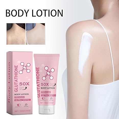 Glutathione 50x Tone Up Body Lotion, 2 Pack Moisturizing, Hydration and Nourishing, Soft Skin All Over Body Scented Body Lotion for Women (2 Packs)