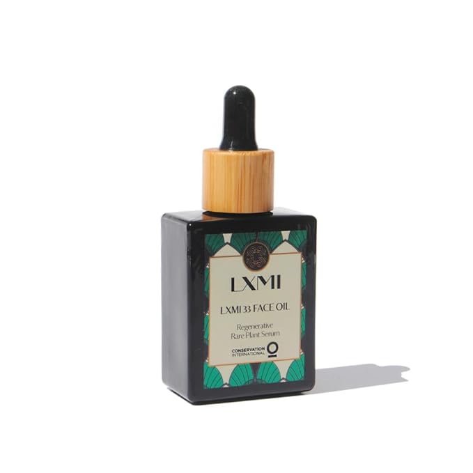 LXMI 33 Face Oil - Plant-Based Skincare Powered by 33 Rare, Nourishing, Social Impact-Sourced Botanicals - Moisturizing, Protecting, Glow