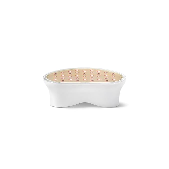 NuFACE FDA Cleared LED Red Light Wrinkle Reducer Attachment for Trinity Microcurrent Facial Device - At Home 3-Minute Fine Lines and Wrinkles Treatment for Smile Lines, Under Eyes & Forehead