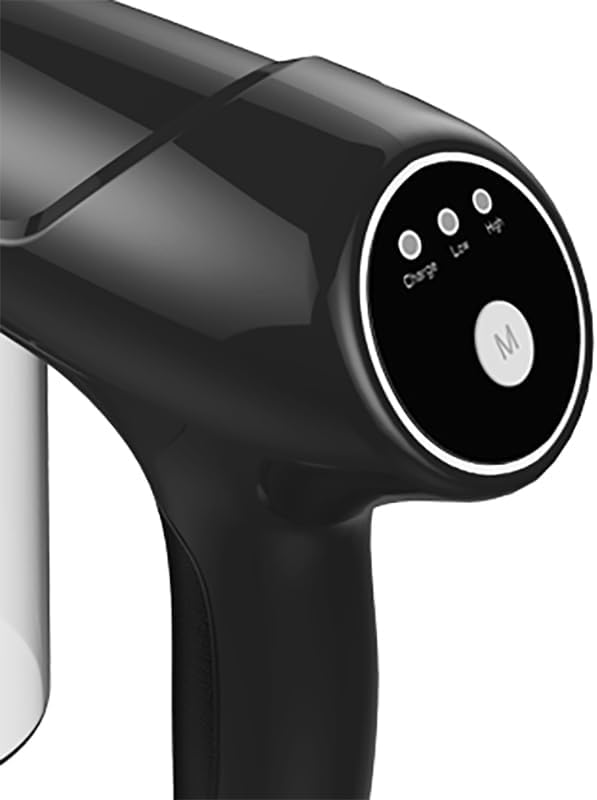 Common Wealth AHBV Nano Mist Sprayer Refresh Hair Skin Surfaces Barber Atomizer Mister USB Rechargeable Black