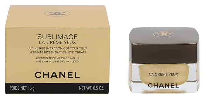 CHANEL Sublimage La Creme Yeux Ultimate Regeneration Eye Cream, 0.5 Oz