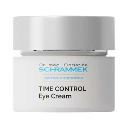 Schrammek TIME CONTROL Eye Cream (0.5 fl oz) - for Demanding Skin - Reduces Circles Under Eyes - with Matrixyl® 3000 & Milk Thistle Oil - Eye Care - Skin Care - Dr