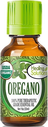 Healing Solutions Oregano Essential Oil 30 ml – Pure Organic Oregano Oil (1 fl oz)