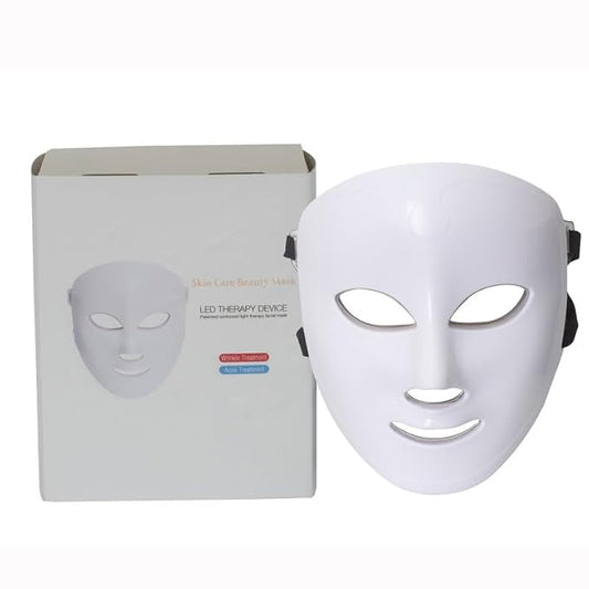 Skin Care Beauty Mask(MJ-06),LED Facial Mask Light Therapy for Wrinkle and Acne, Red Blue Light Therapy at Home