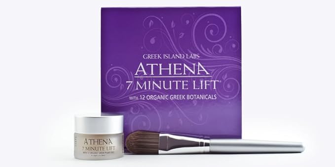 ATHENA 7 MINUTE LIFT - Results in 7 minutes - Eye, Neck, Face Tightening, Lifting & Firming Serum - Wrinkle Cream - ALL ORGANIC
