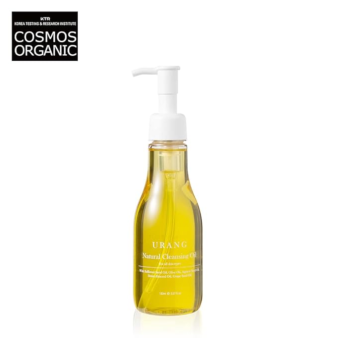 Natural Cleansing Oil | COSMOS ORGANIC Certified | Vegan Deep Face Wash | Organic Oil Cleanser For Women & Men | For All Skin Types Oily, Dry & Sensitive | 5.07 Fl Oz