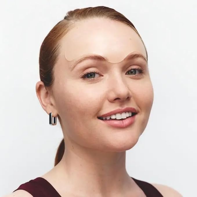 12-Piece Silicone Wrinkle Patch Set with Collagen, Vitamin E & Aloe – GlowPatch Anti-Aging Reusable Face & Eye Pads – Style Lifting Patches for Instant Glow, Skin Firming & Hydration