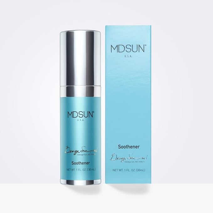 MDSUN Soothener, Face Serum Best to Revives, Calms, Neutralizes and Soothes Irritated Skin 30ML