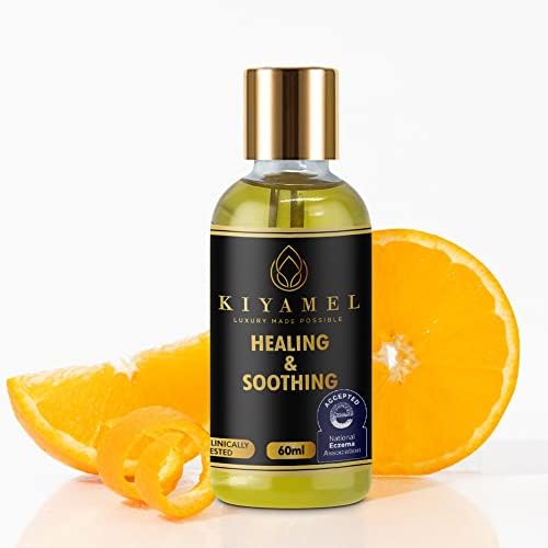 Healing & Soothing Essential Oils for Itchy Dry Skin, Restorative Body Oil with Vitamin E, Argan, and Jojoba, Moisturizing and Soothing Skincare for Adults and Kids
