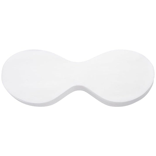 Joez Wonderful 100 Sheets Disposable Non Woven Eye Care, Cotton Paper Facial Eye Pads Spa, DIY Clear Eye Mask Paper Beauty Sheets for Skincare Spa Wrap Moisture Retention