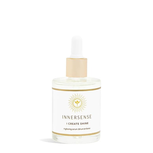 INNERSENSE Organic Beauty - Natural I Create Shine Glossing Serum | Non-Toxic, Cruelty-Free, Clean Haircare (1.7 fl oz | 50 ml)