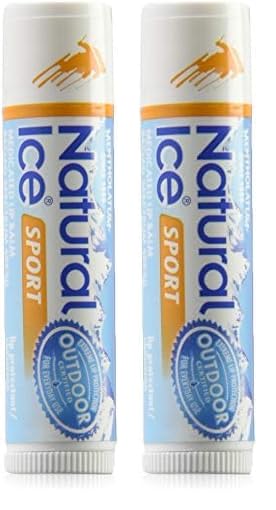 Natural Ice Mentholatum Sport Medicated Lip Protectant With Spf 30 Sunscreen, 0.15 Ounce (Pack of 2)