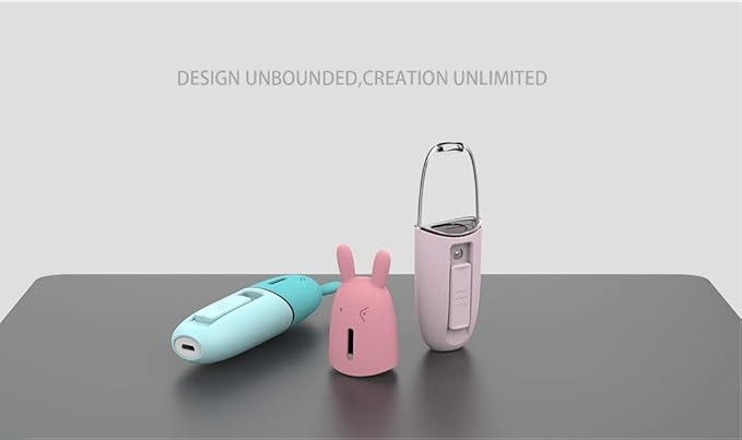 Nano Facial Mister, Clean Face Cool Mist, Portable Rechargeable Facial Sprayer - Moisturizing & Hydrating for Skin Care, Makeup, Eyelash Extension, Travel (Blue)