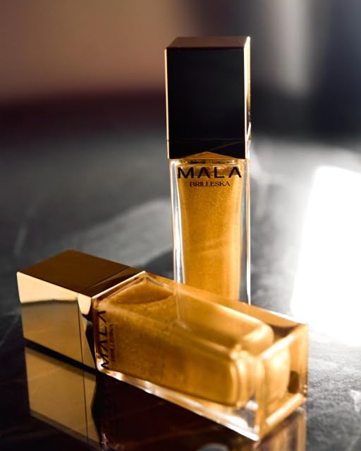 BRILLESKA Shimmering Oil by Aleska Genesis – Hydrating Glow Oil for Radiant Skin, Lightweight & Non-Greasy Body Highlighter