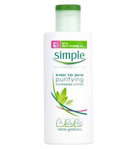 Simple Kind to Skin Purifying Cleansing Lotion 6.76 Ounce - Pack of 2