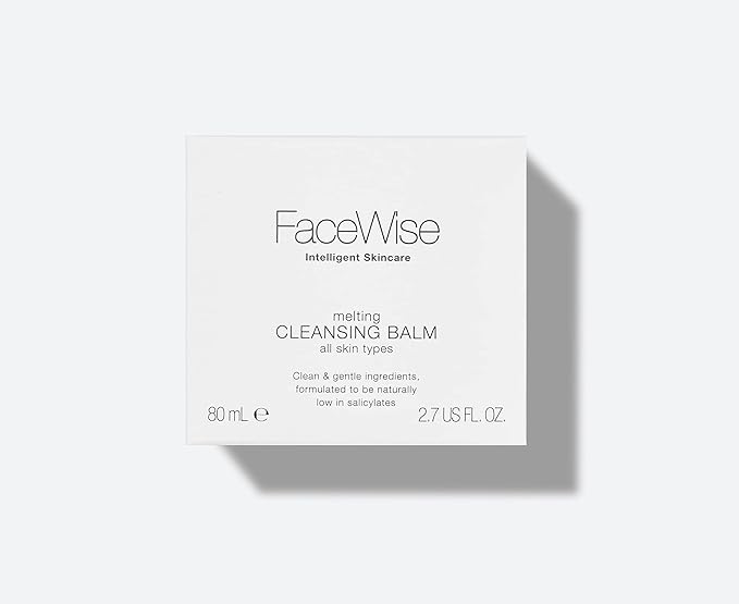 Melting Cleansing Balm, Gentle Cleansing Balm Makeup Remover with Sweet Almond Oil, Body Heat Reactive Makeup Melting Balm for All Skin Types, Salicylate-Free Fragrance 80ml