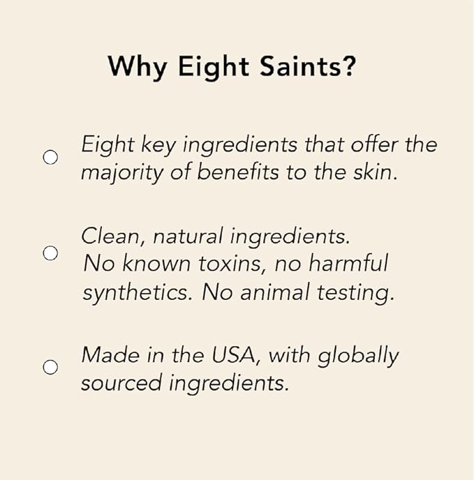 Eight Saints Skincare Cloud Whip Vitamin C Face Moisturizer Day Cream, Natural and Organic Face Cream For Women, Anti Aging Cream For Face To Reduce Fine Lines and Wrinkles, 2 Ounces