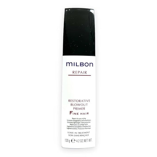 Milbon Repair Restorative Blowout Primer FINE Hair 4.2 oz