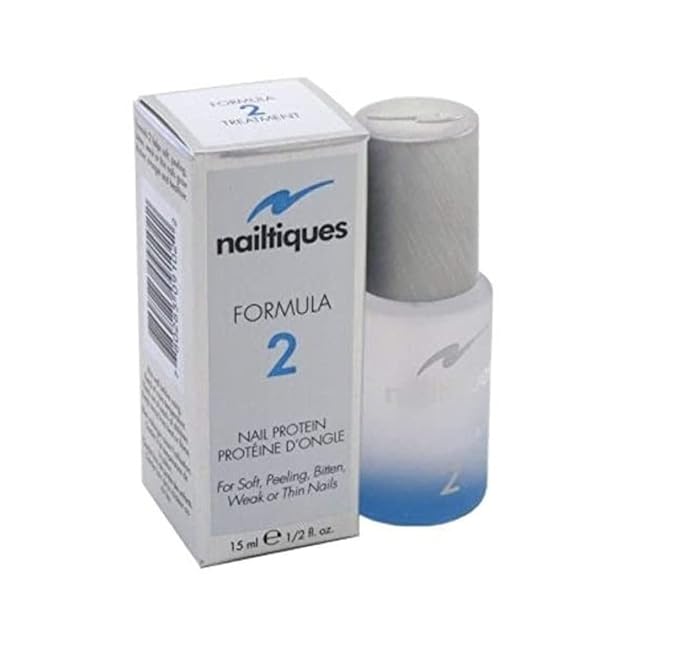 Nailtiques Nail Protein Formula 2, 0.5-Ounce Bottles (Pack of 2)