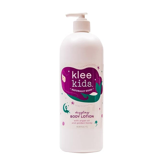 Luna Star Naturals Klee Kids Dazzling Body Lotion with Argan Oil and Honey (33.8oz)