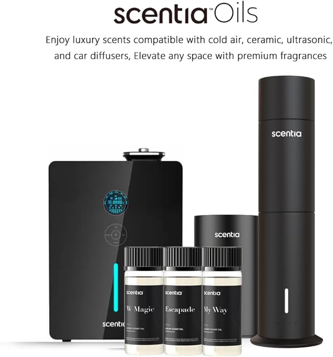 My Way Hotel Diffuser Oil | Aromatherapy Fragrances Inspired by 5-Star Hotels | Luxurious Scents Gift Box Set - 3 x 50ml Bottles Set - The 1 Hotel Miami Beach, W Magic, The Ritz Carlton