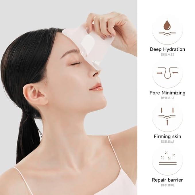 Bio-collagen mask, deep collagen mask, deep collagen overnight mask, Korean pure collagen mask, can improve skin moisturizing, elasticity and wrinkles