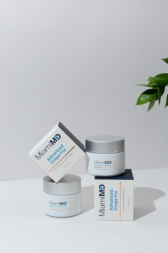 Advanced Crepe Fix 180ml (6fl oz) Anti Aging and Skin Firming Cream For All Skin Types - Cruelty Free - Paraben Free Skin Care - 6 PACK