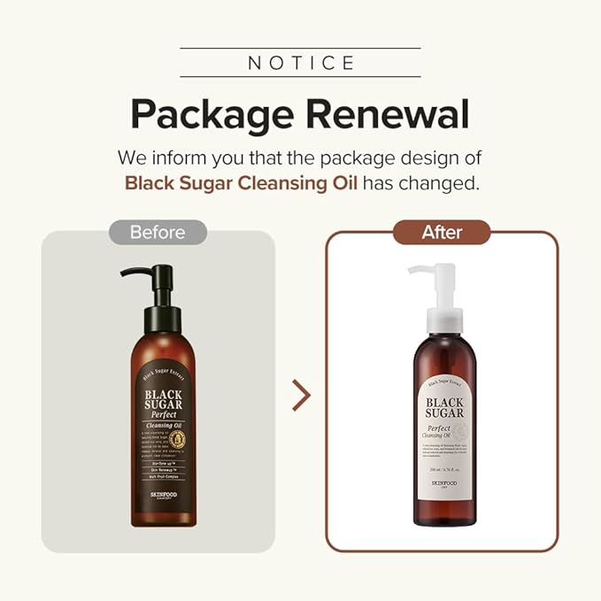 SKINFOOD Black Sugar Perfect Cleansing Oil