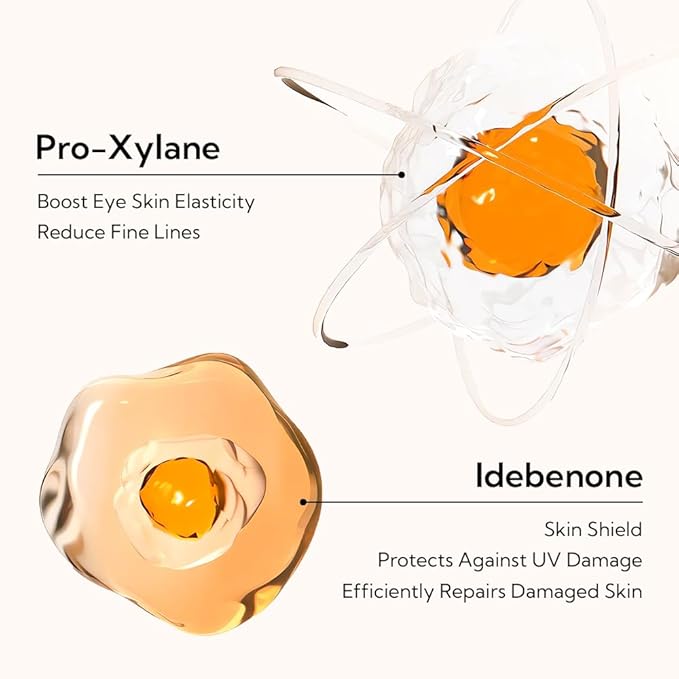 LANBENA Eye Cream for Wrinkles,Anti-Aging Eye Cream with Vitamin C,Reduce Fine Lines,Firm Eye Skin,Puffy Eyes and Dark Circles Treatments