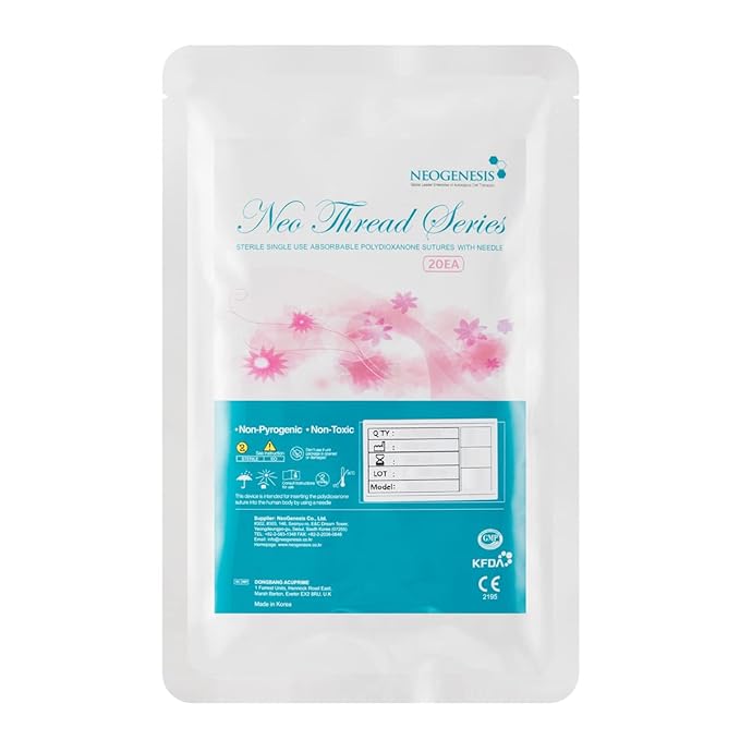 NeoGenesis PDO Mono Threads for Face and Body Lift 20PCS (31G X 12mm) (M3112)