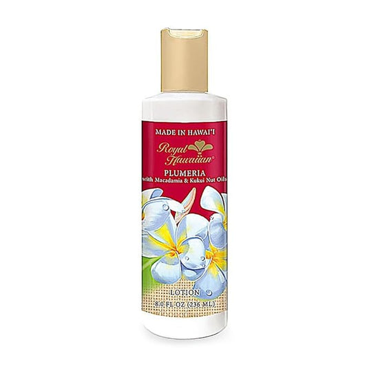 Royal Hawaiian Body Lotion 4 Bottles 8 fl. oz. each Plumeria