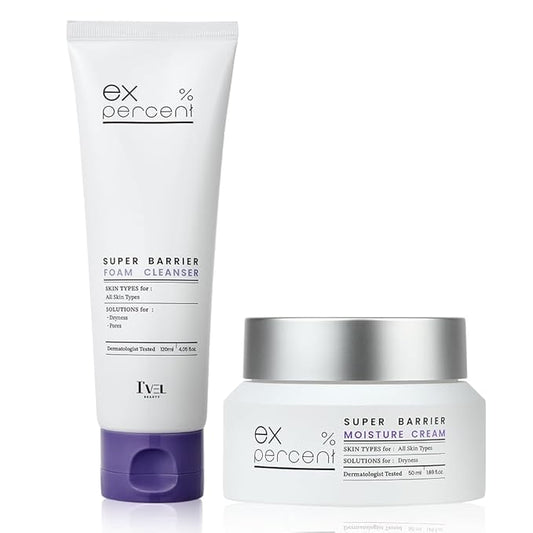 I'VEL Mositure skincare set- Super Barrier Moisture Cream, Foam cleanser