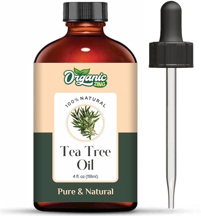Tea Tree (Melaleuca Alternifolia) Oil | Pure & Natural Essential Oil for Aroma, Diffusers, Skincare & Haircare - 118ml/3.99fl oz