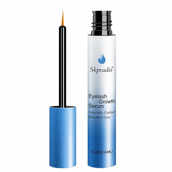 Advanced Lash Serum for Eyelash Growth: Eyelash Enhancing Serum to Grow Longer Fuller and Thicker Looking Eyelashes - Vegan & Cruelty-Free for Sensitive Eyes, 4mL