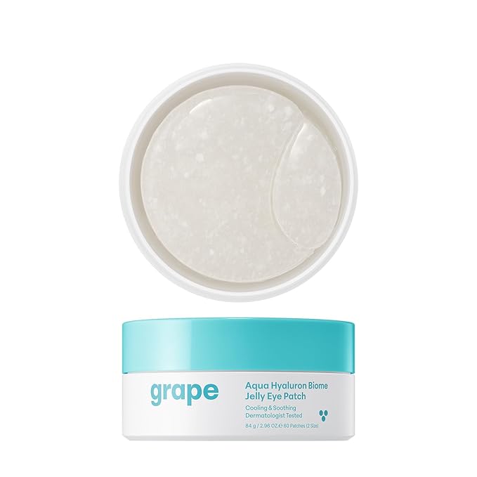 THANKYOU FARMER Grape Aqua Hyaluron Biome Jelly Eye Patch 60 Patches