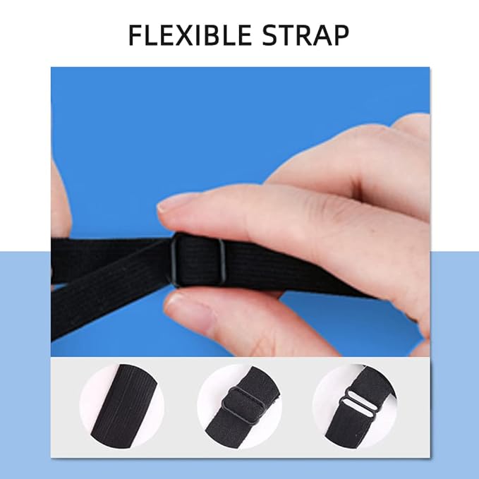 Aroma Season Electric Heated Eye Mask & Microwavable Heat Eye Compress with Flaxseed for Dry Eyes, SPA Warm Eye Mask, Relief Eye Fatigue (2 Packs) Blue