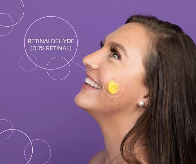 Retinal Renew Night Treatment, Paired With Plant Peptides And Botanical Extracts, Anti-aging, Softens Fine Lines For All Skin Types, 1 Oz Jar