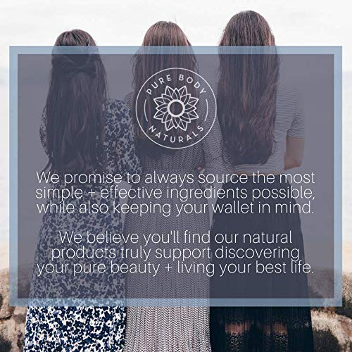 Pure Body Naturals Vitamin B3 Niacinamide Serum, 1 Fluid Ounce - Super Moisturizer Cream for A Younger Looking Face and Body - Pore Reducing Facial Lotion - Pure and Natural Ingredients