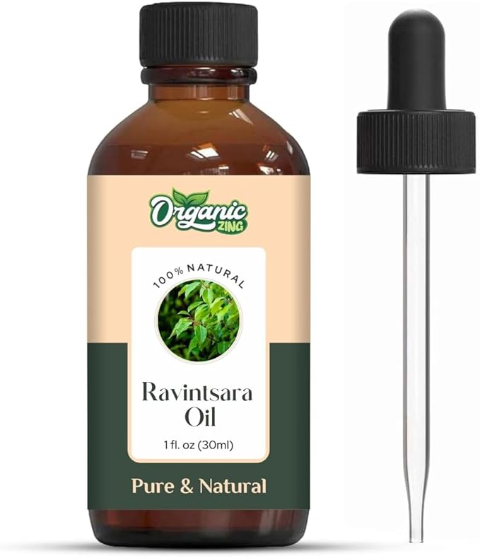 Ravintsara (Cinnamomum camphora) Oil |Pure & Natural Essential Oil for Aroma, Skincare & Massage- 30ml/1.01fl oz