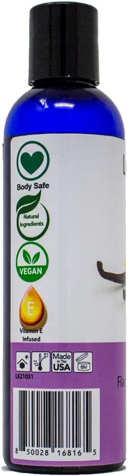 Vanilla Flavored Massage Oil for Massage Therapy - Relaxing Muscle Massage for Men and Women with Natural Vitamin e Oil with Aromatherapy Oils for Skin use - Essential moisturizing Body Oils 4 oz