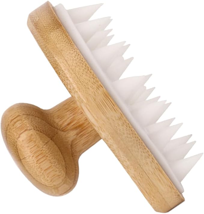 Shampoo Brush Comb Massager Hair Shampoo Cleaning Brush Hair Brush Hair Exfoliator Shower Brush for Hair Shower Stuff for Teen Hair Care Head Scrubber Scalp Bath Brush