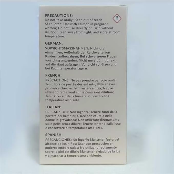 EVOKE OCCU Geranium Essential Oil for Skin, Diffuser, Aromatherapy - 4 FL Oz