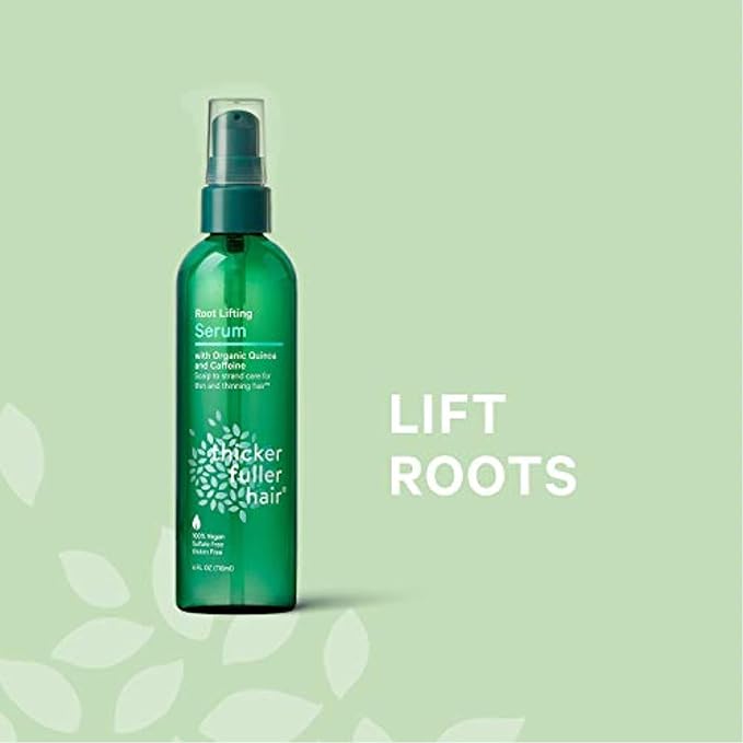 Thicker Fuller Hair, Root Lifting Serum By, Green, 4 Fl Oz
