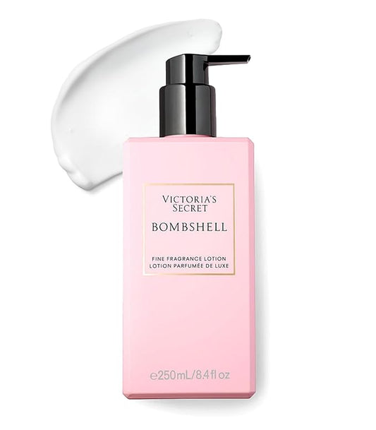 Victoria's Secret Bombshell Fragrance Body Lotion, Notes of Purple Passion Fruit, Shangri-La Peony & Vanilla Orchid (8.4 oz)