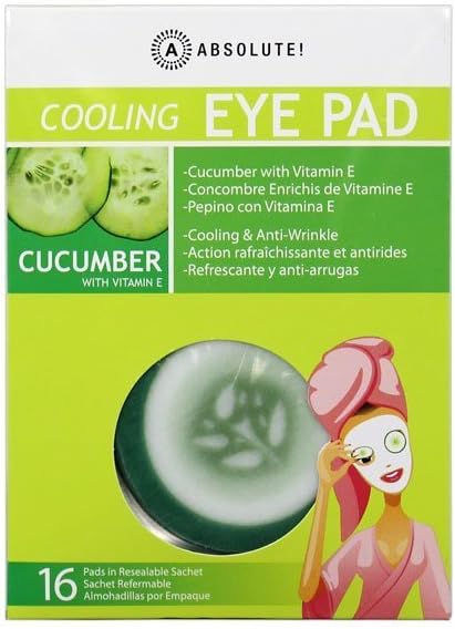 Absolute New York Depuffing Cooling Eye Pads (Cucumber)